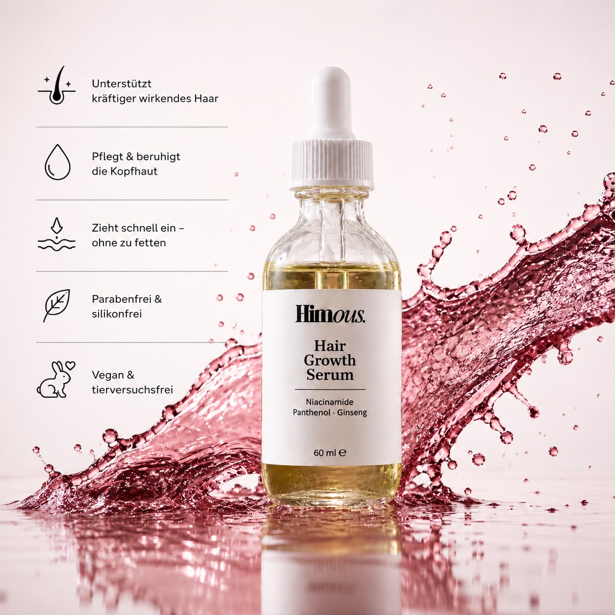 Hair Growth Serum für Männer, 60 ml