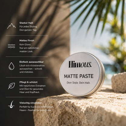 Natürliche Mattpaste für Männer, 100 ml